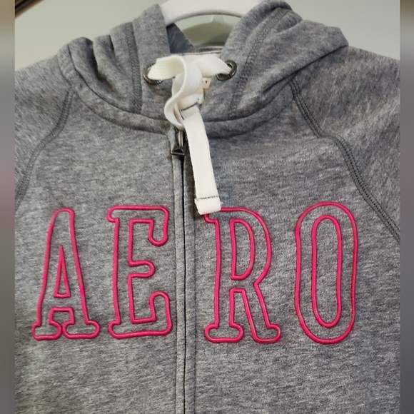 HOODIE GREY PINK Embroidered Lettering Color - Picture 2 of 6